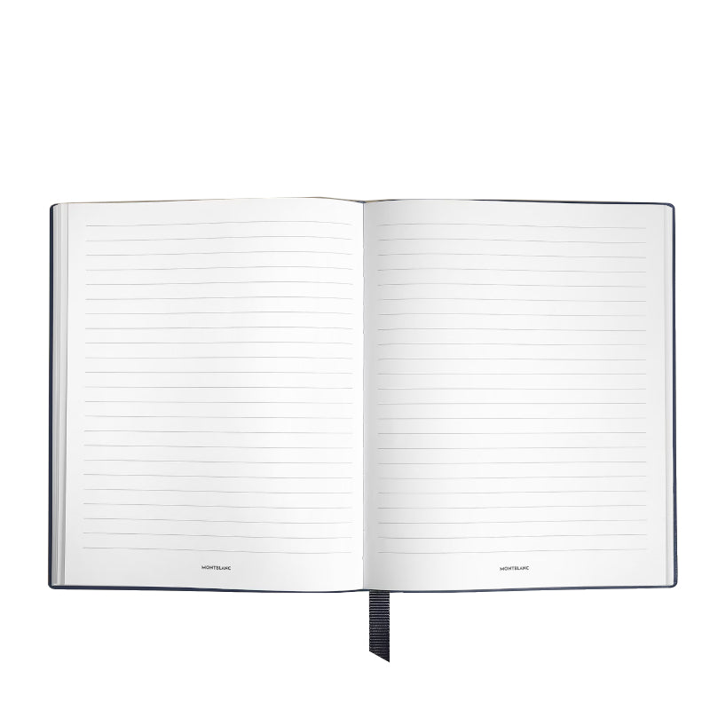 Taccuino piccolo formato in pelle Montblanc Sartorial, pagine a righe