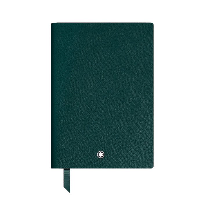 Medium-sized leather Montblanc notebook Sartorial, lined pages