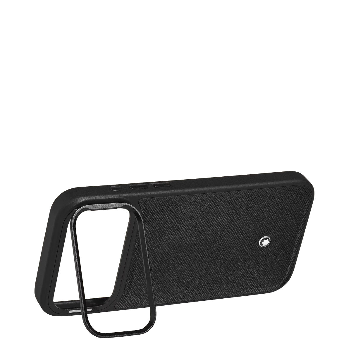 Custodia rigida per iPhone 18 Pro Montblanc Sartorial nera