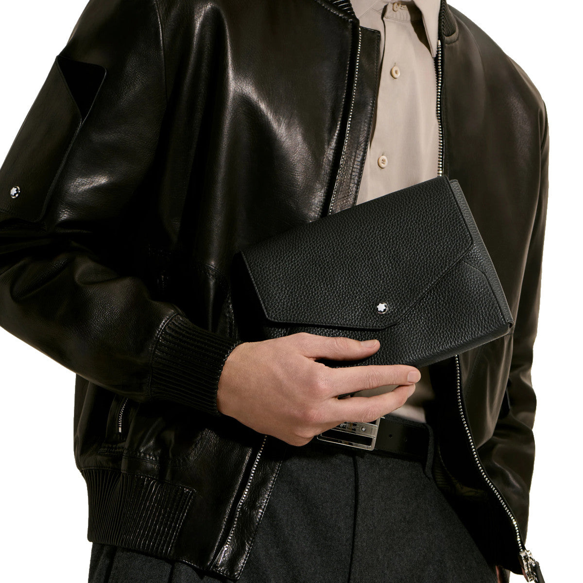 Étui pour 10 Instrument d'Écriture Montblanc Envelope Noir