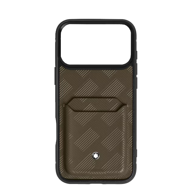 Étui rigide en cuir extrême pour iPhone 17 Pro Max avec carte mémoire 2cc Montblanc Extreme 3.0