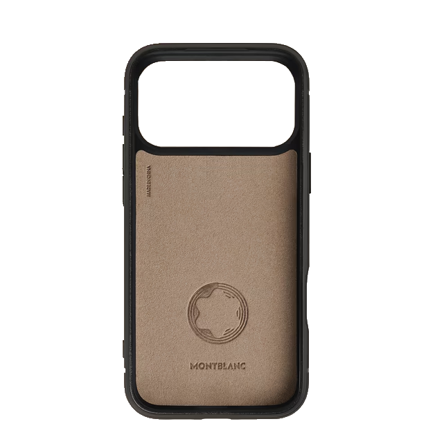 Étui rigide en cuir extrême pour iPhone 17 Pro Max avec carte mémoire 2cc Montblanc Extreme 3.0