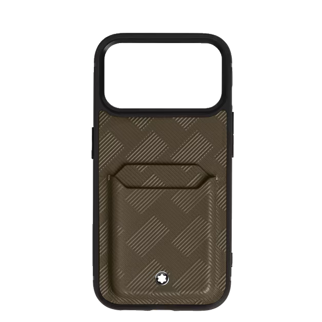 Étui rigide pour iPhone 17 Pro avec 2cc en cuir Montblanc Extreme 3.0