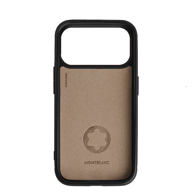 Étui rigide pour iPhone 17 Pro avec 2cc en cuir Montblanc Extreme 3.0