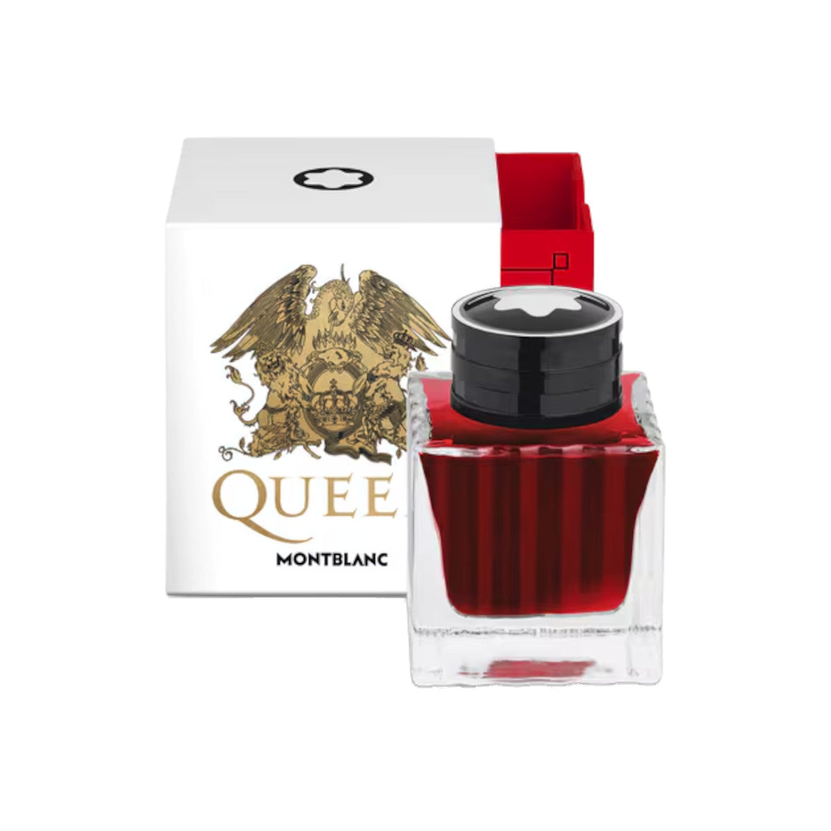 Montblanc Great Characters Ink Bottle Tribute to Queen, Red - 50 ml