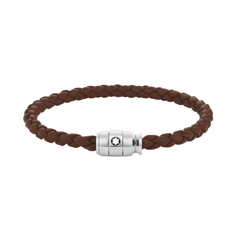 Medium bracelet, soft leather, Tawny brown