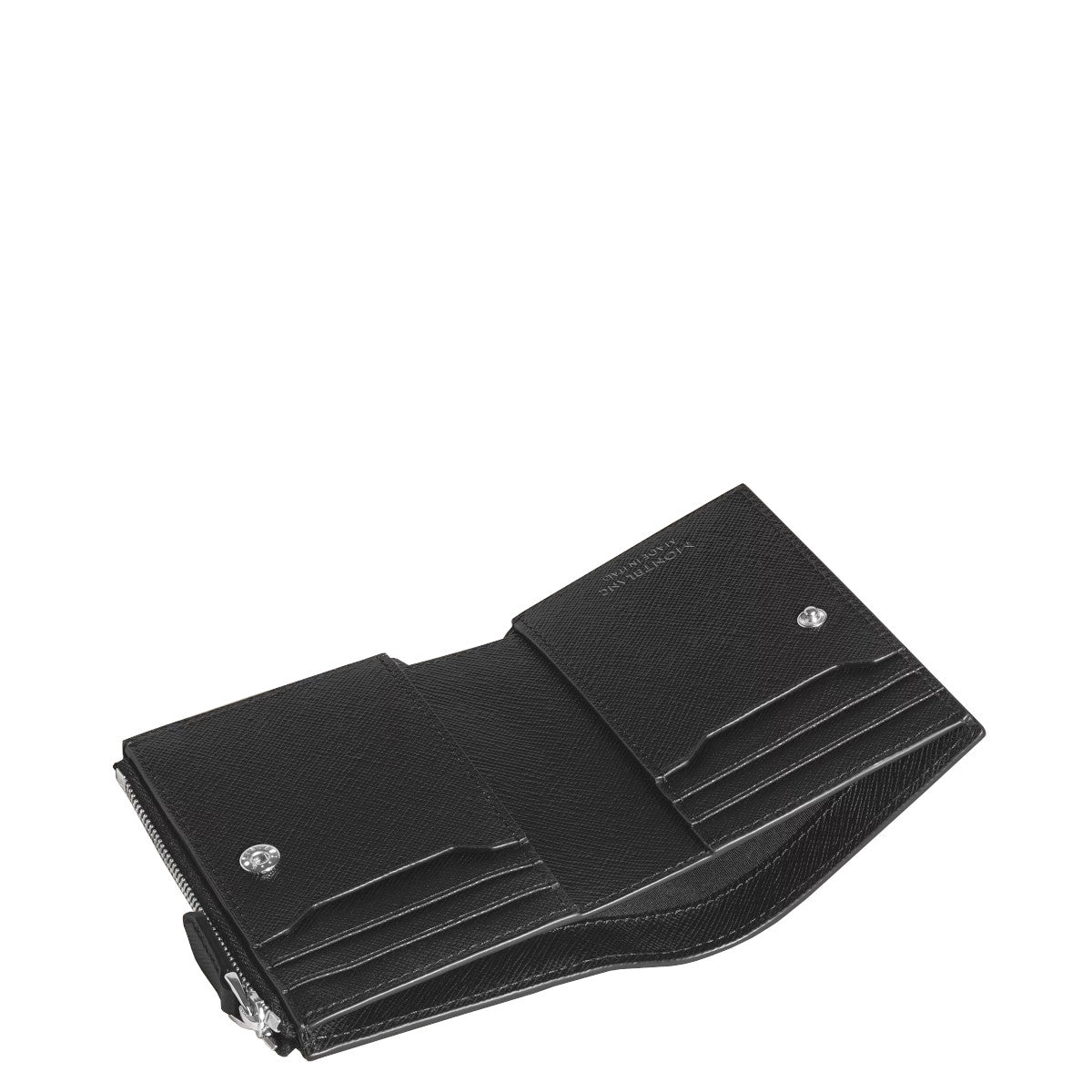 Mini Portefeuille Vertical 6cc Montblanc Sartorial Noir