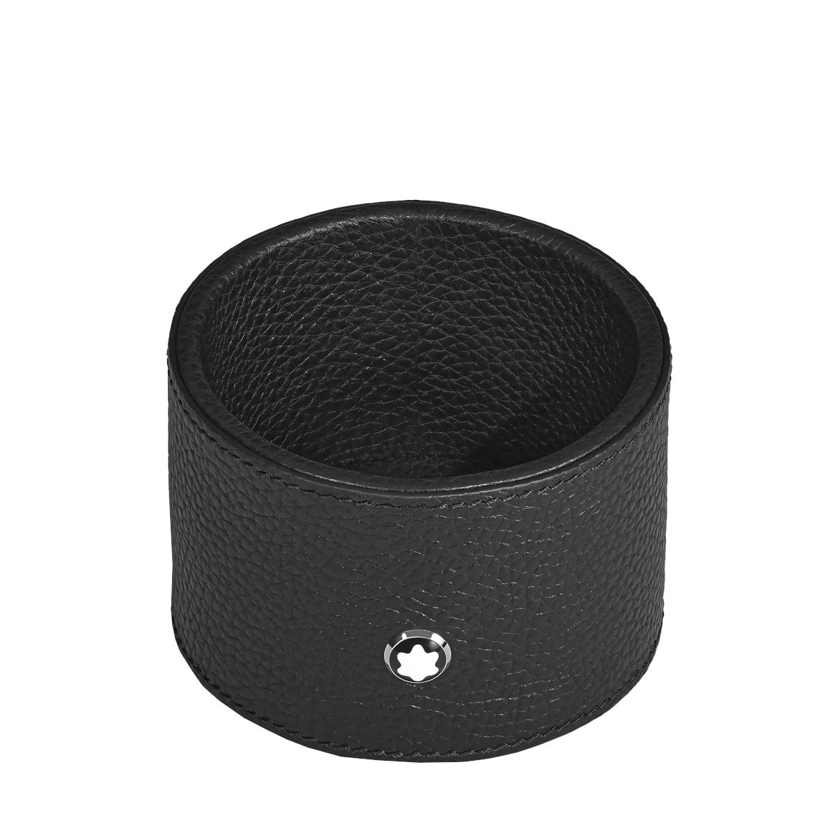 Large Round Desk Pad montblanc Black Grained
