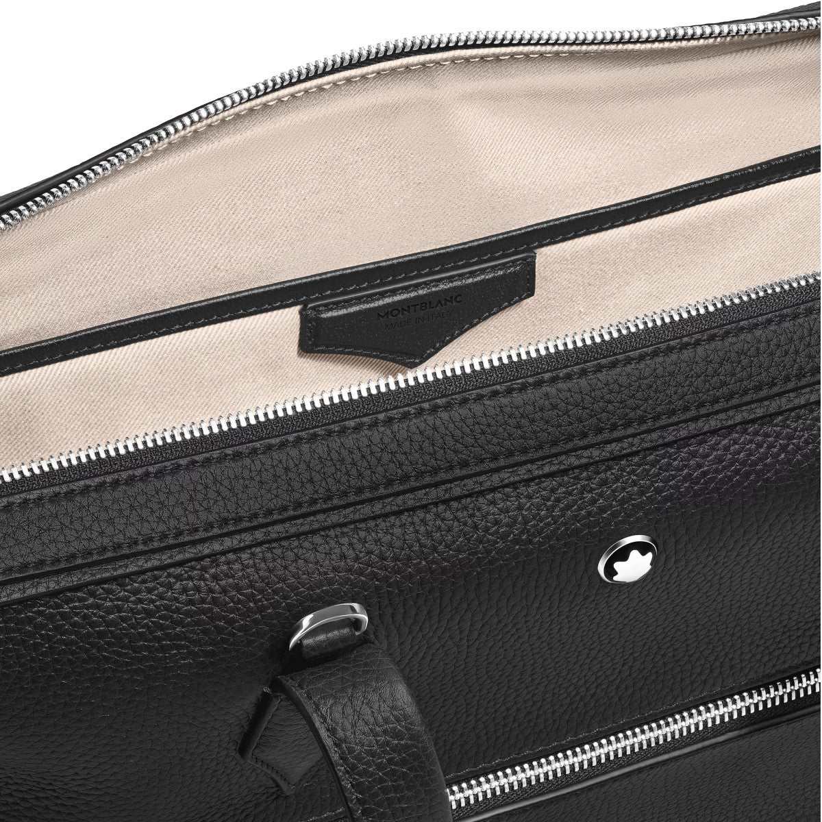 Portadocumenti sottile Montblanc Companion in pelle granata nera