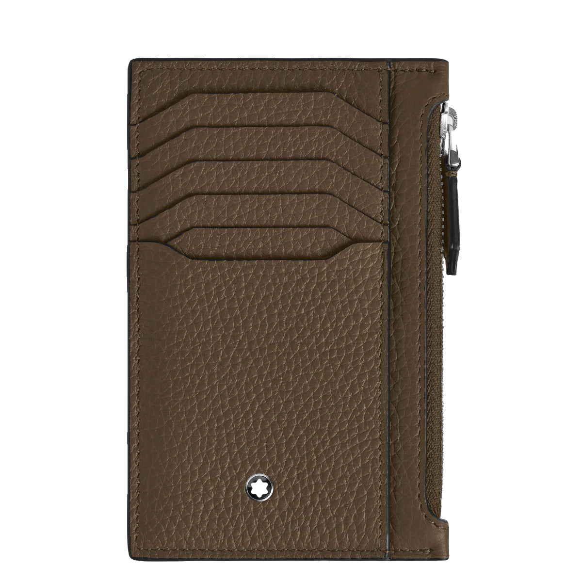 Porte-cartes zippé 8cc Montblanc Grain