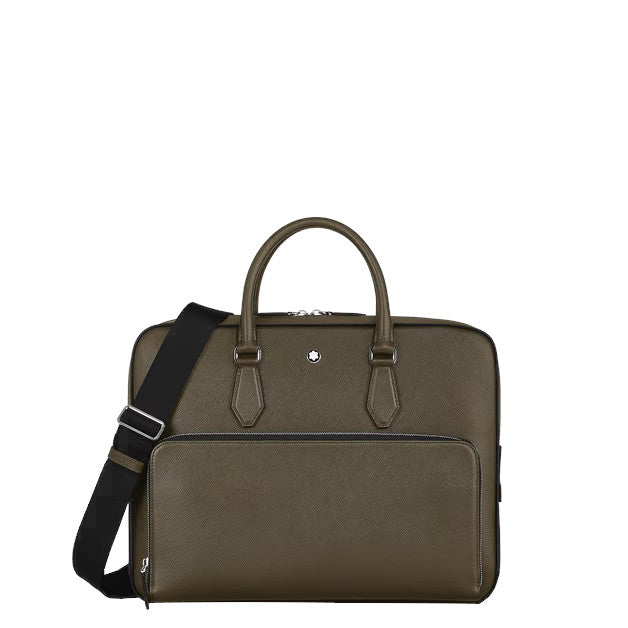 Porte-documents moyen modèle Montblanc Sartorial Kaki