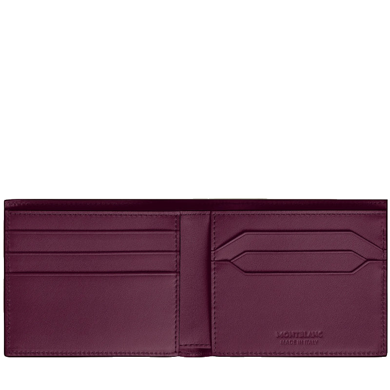Portefeuille Montblanc Meisterstück 6cc Cassis