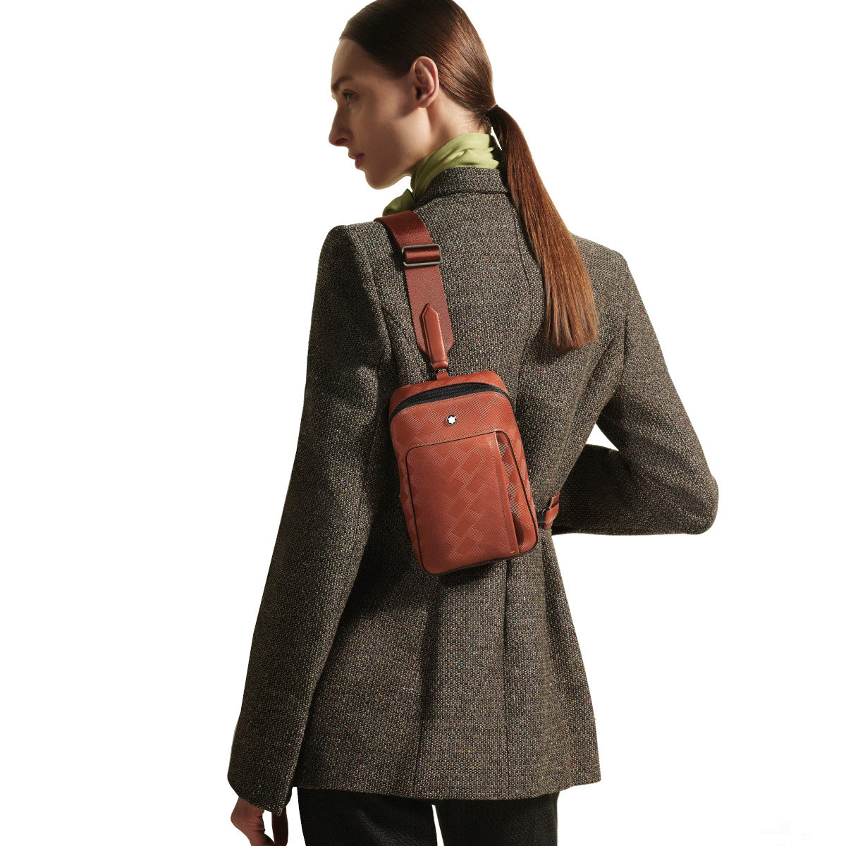 Borsa On-Body Piccolo Modello Montblanc Companion Bauxite