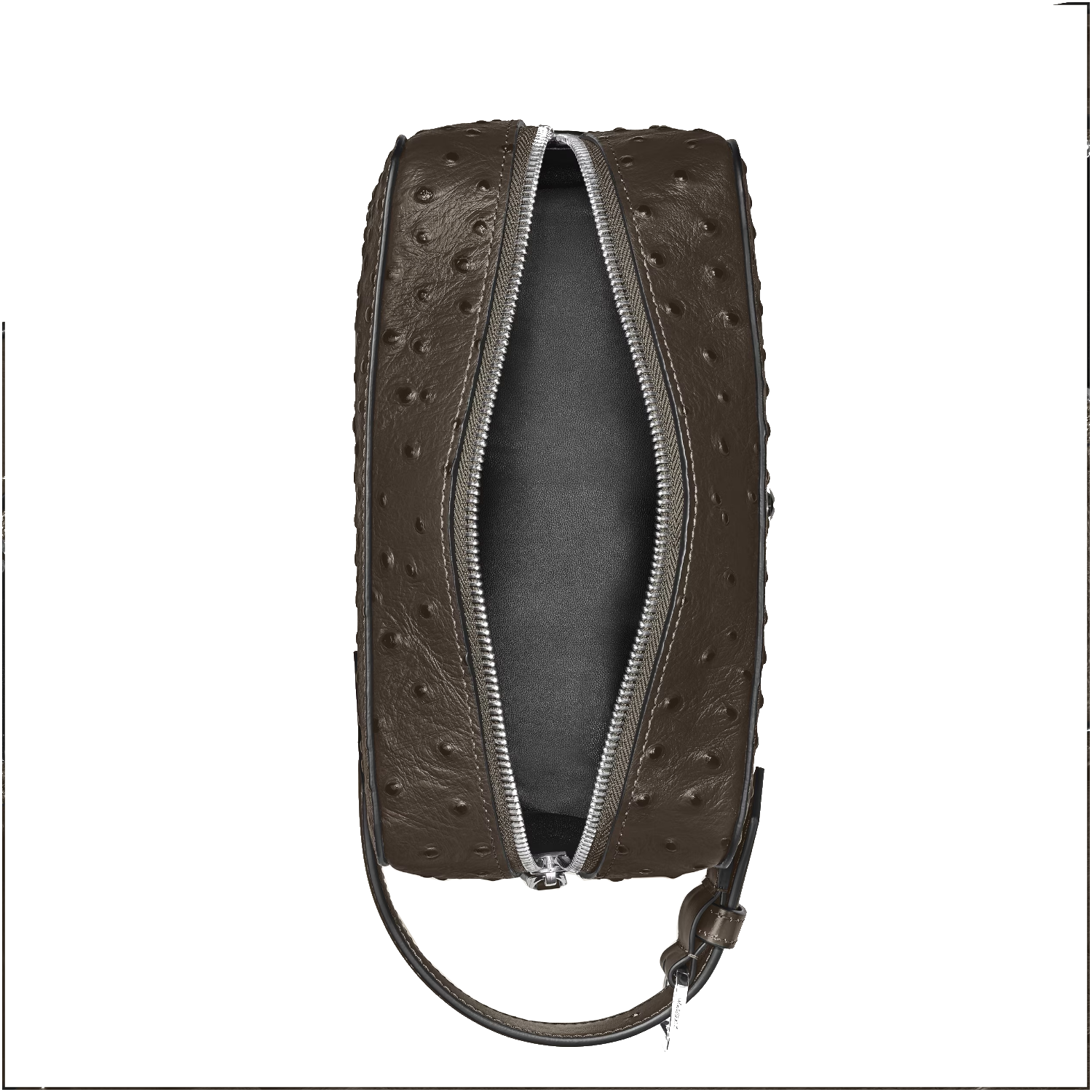 Astuccio da toilette Montblanc in pelle stampata Struzzo