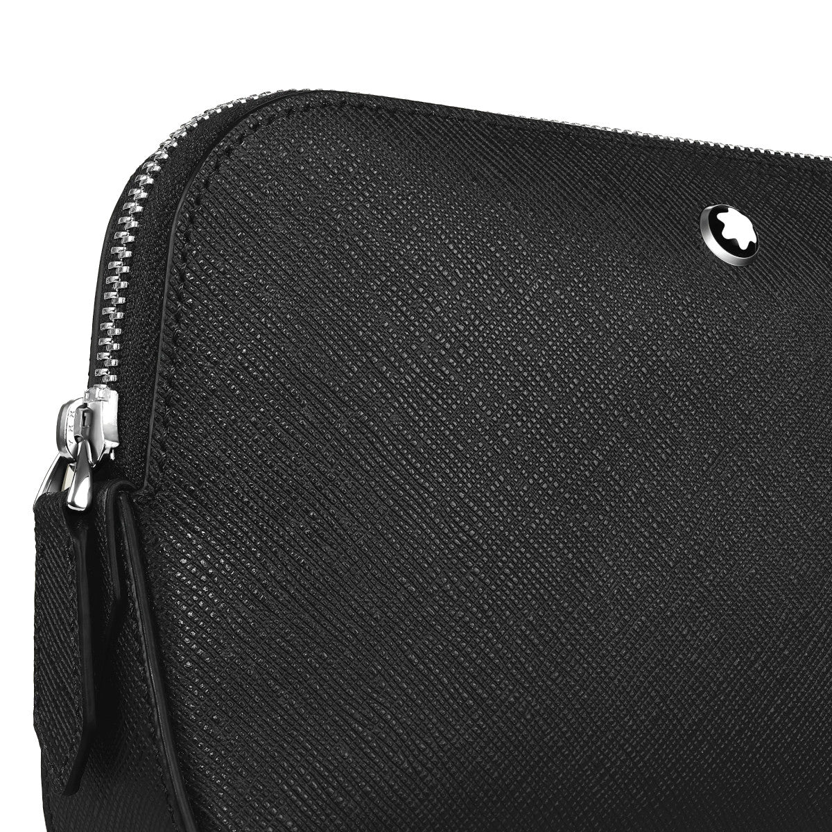 Kit da viaggio Montblanc in pelle Sartorial nera