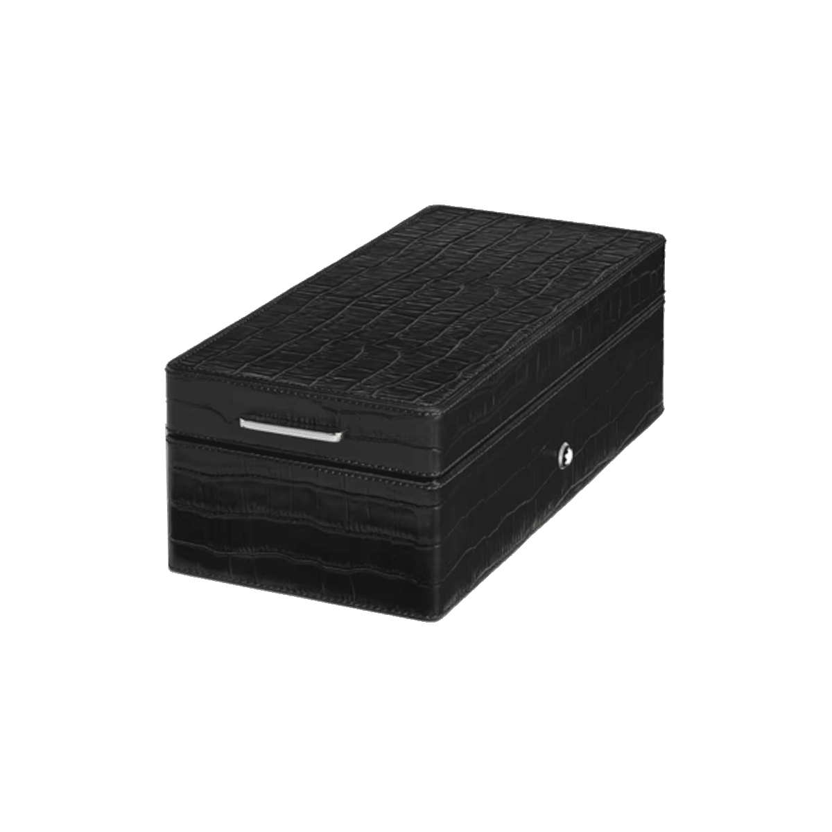 Accessoire de bureauMontblancBoîte à stylos Montblanc en cuir embossé croco
