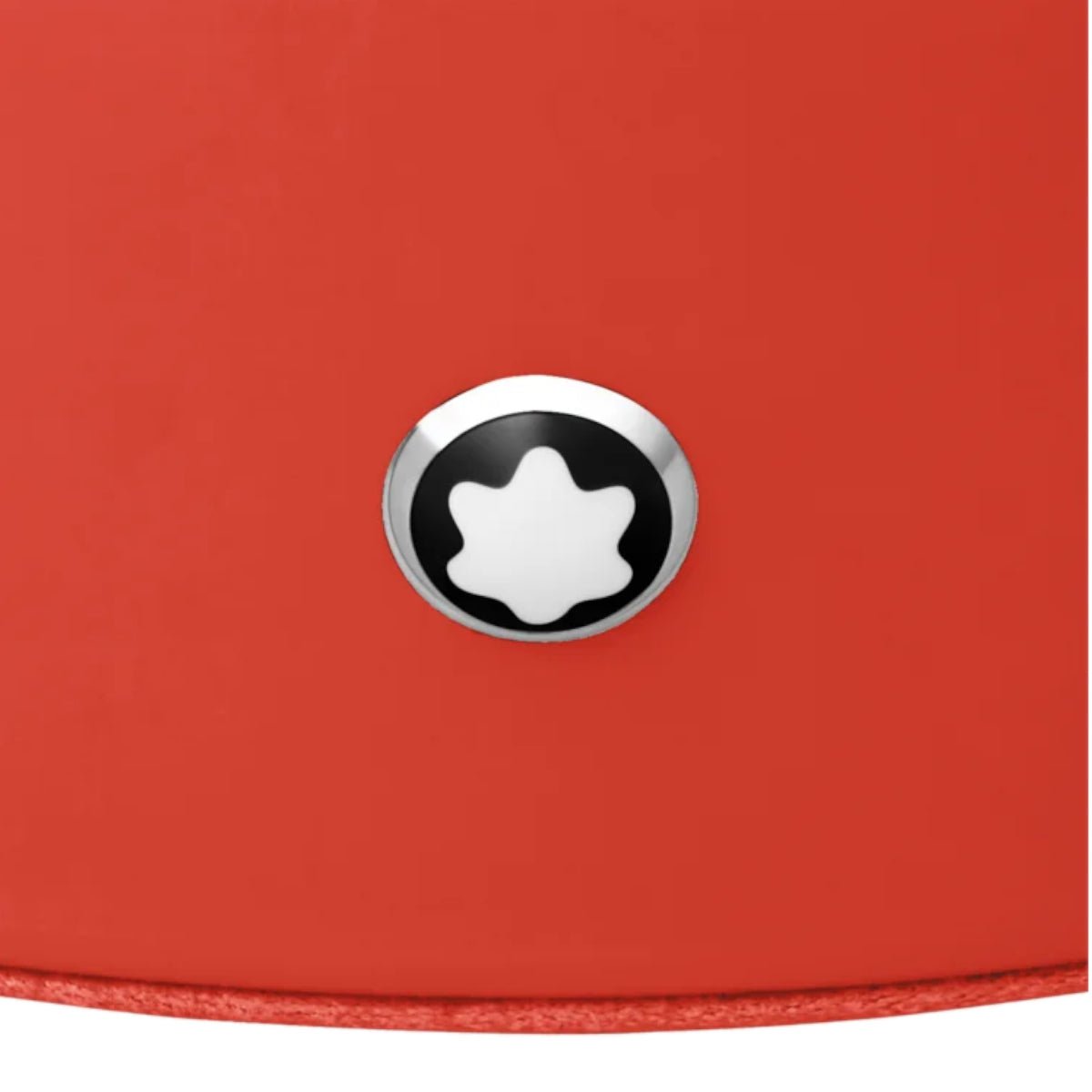 Accessoire de bureauMontblancPlateau de bureau rond laqué en teinte corail Montblanc (grand)