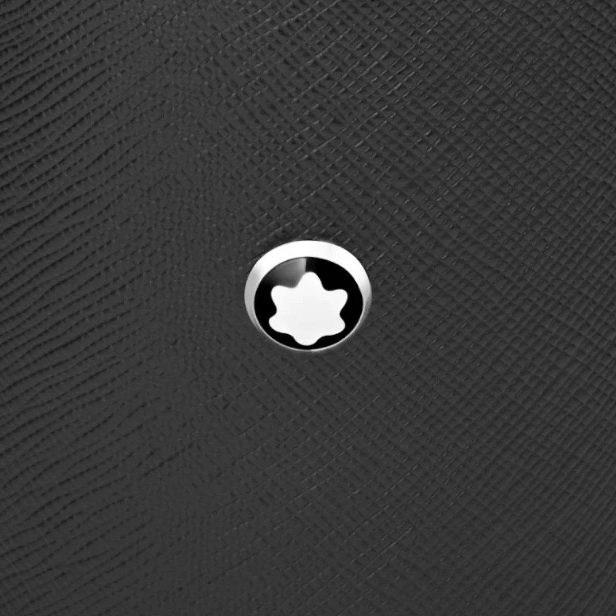 Accessoire de bureauMontblancPorte - stylo rond en cuir noir Montblanc