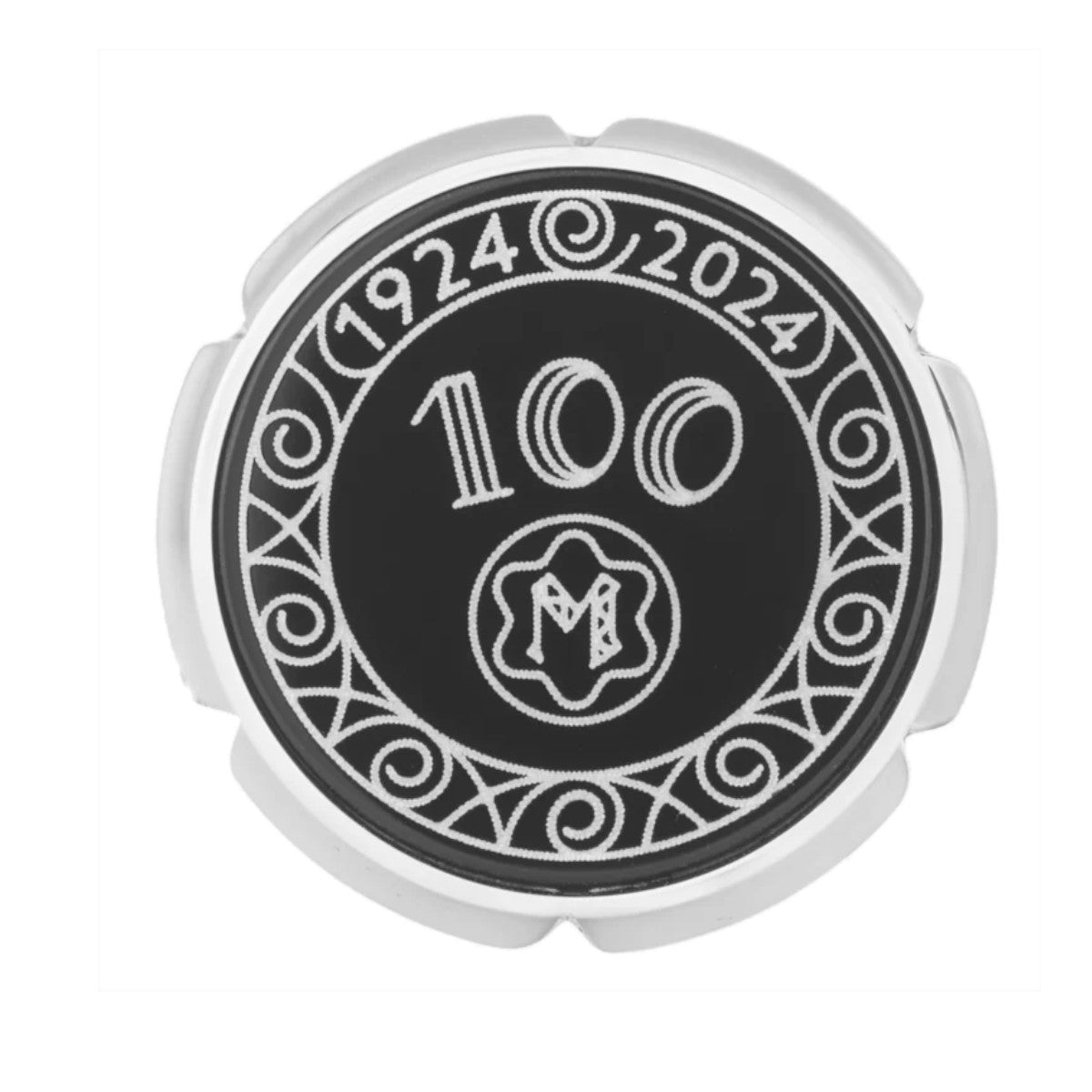 Boutons de manchetteMontblancBoutons de manchette Montblanc Meisterstück à desing Plume 100 ans Noir