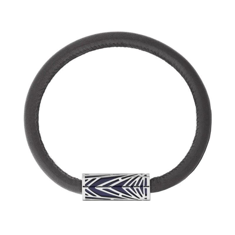 Bracelet hommeMontblancBracelet de la collection Montblanc Meisterstück The Origin, en bleuS