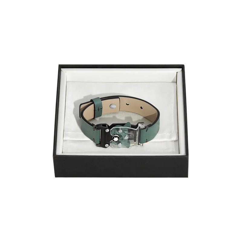 Bracelet hommeMontblancBracelet gris d'étain avec fermoir M lock collection Montblanc Extreme 3.0