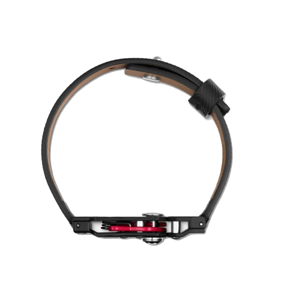 Bracelet hommeMontblancBracelet noir avec boucle en acier collection Montblanc Extreme 3.0