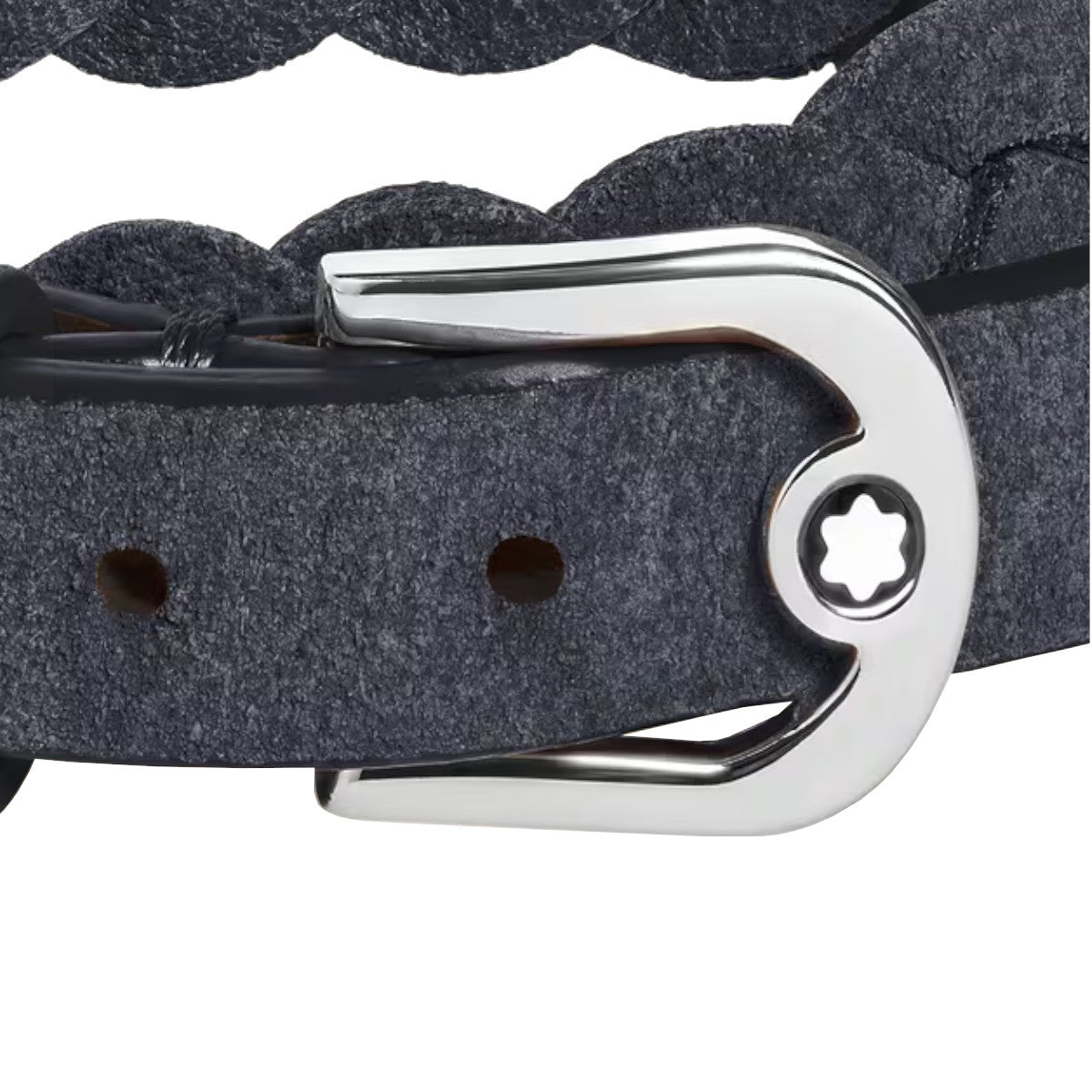 Bracelet hommeMontblancBracelet Réglable Horseshoe Montblanc en Suède Bleu