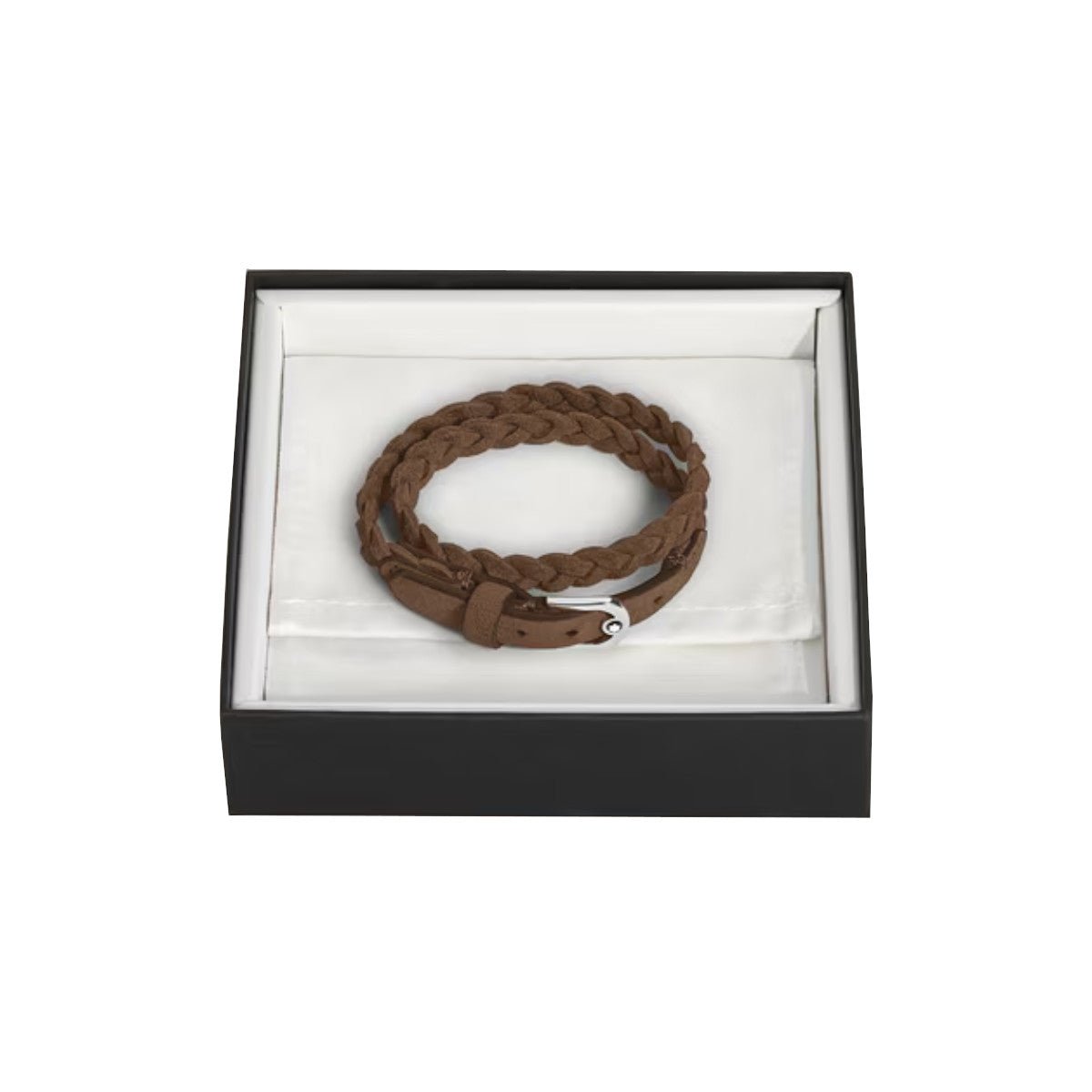 Bracelet hommeMontblancBracelet Réglable Horseshoe Montblanc en Suède Marron