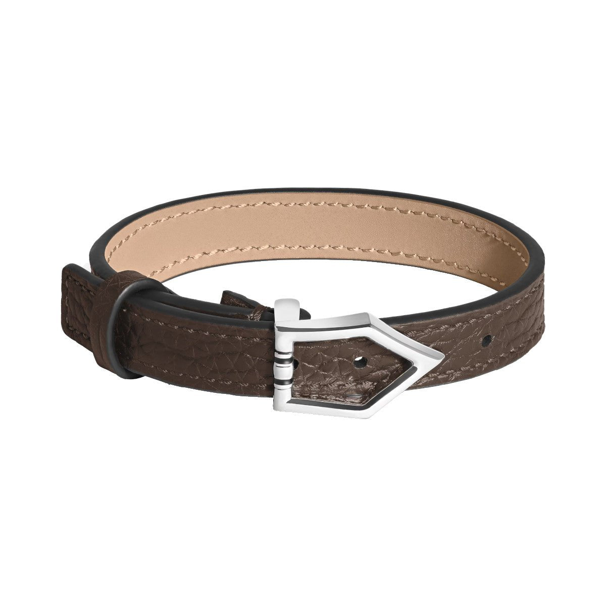 BraceletMontblancBracelet Ajustable Horseshoe Montblanc grainé Ebène