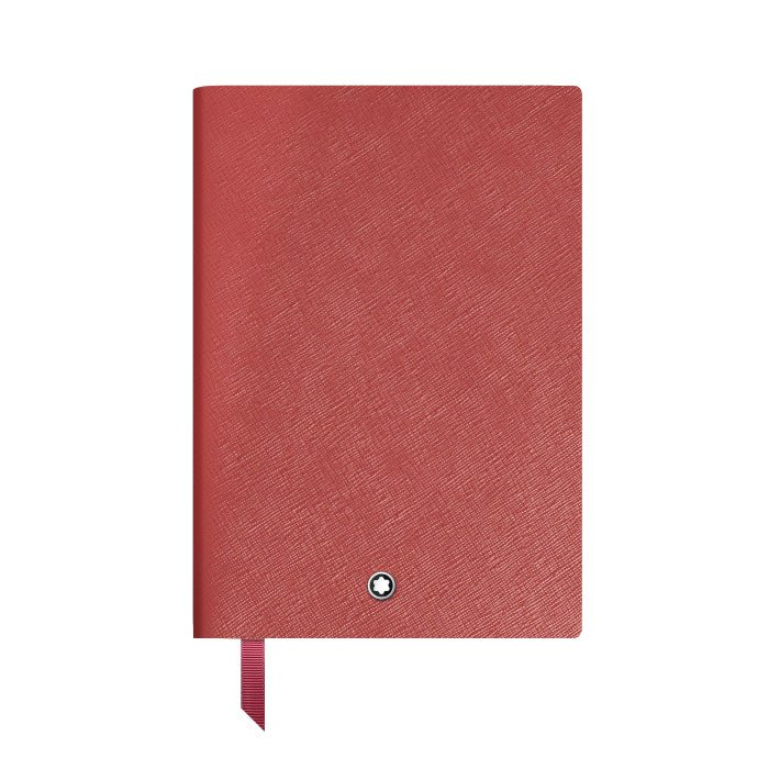 Medium-sized leather Montblanc notebook Sartorial, blank pages