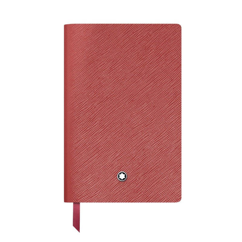 Small Leather Notebook Sartorial, White Pages