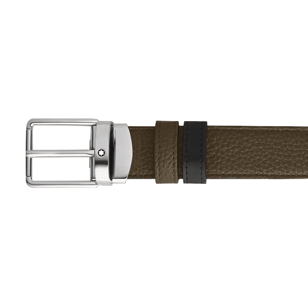 Ceinture hommeMontblancCeinture Montblanc réversible à boucle Everyday de 30 mm en cuir