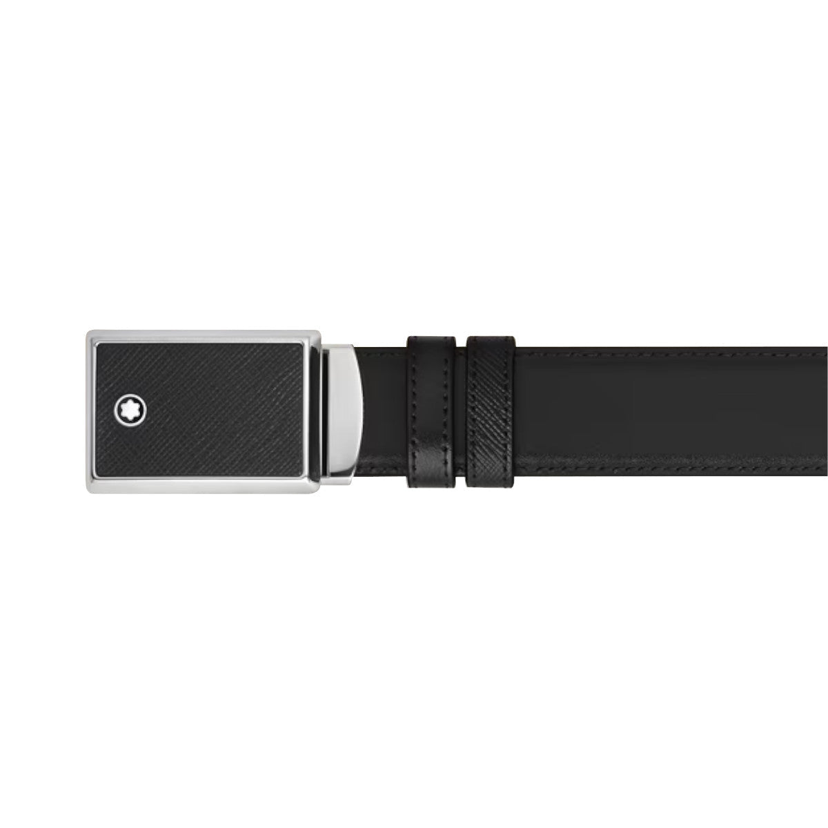 Ceinture hommeMontblancCeinture Réversible 30 mm en Cuir Sartorial avec Boucle Plaque