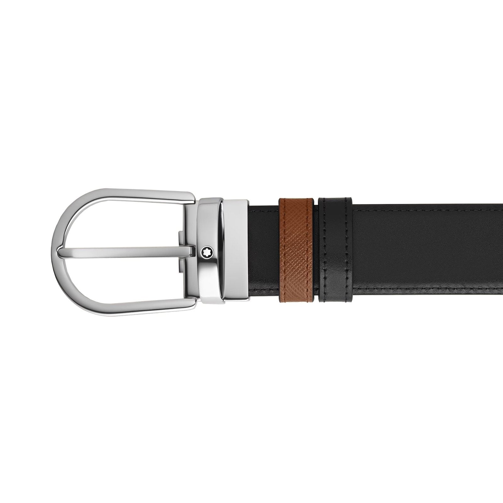 Ceinture hommeMontblancCeinture réversible Horseshoe 35 mm en cuir Montblanc Sartorial
