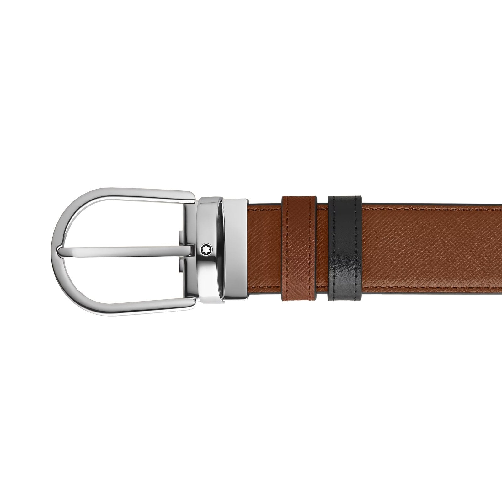 Ceinture hommeMontblancCeinture réversible Horseshoe 35 mm en cuir Montblanc Sartorial