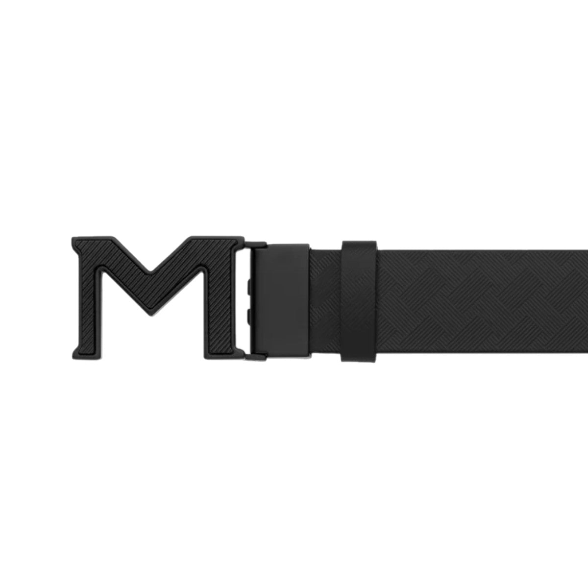 Ceinture hommeMontblancMontblanc Ceinture Réversible De 35 Mm Avec Boucle M Extreme 3.0 En Cuir Noir/Noir Lisse