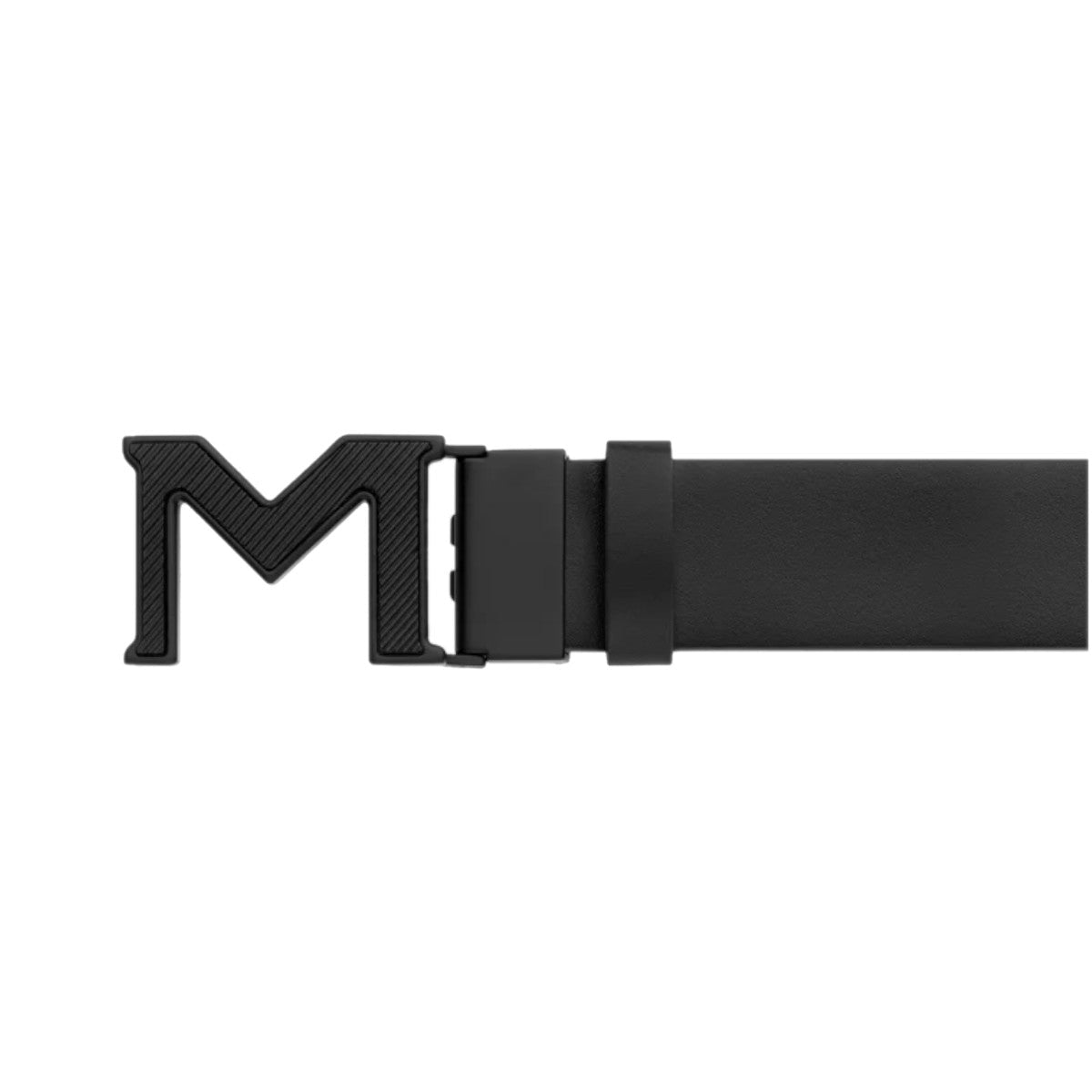 Ceinture hommeMontblancMontblanc Ceinture Réversible De 35 Mm Avec Boucle M Extreme 3.0 En Cuir Noir/Noir Lisse