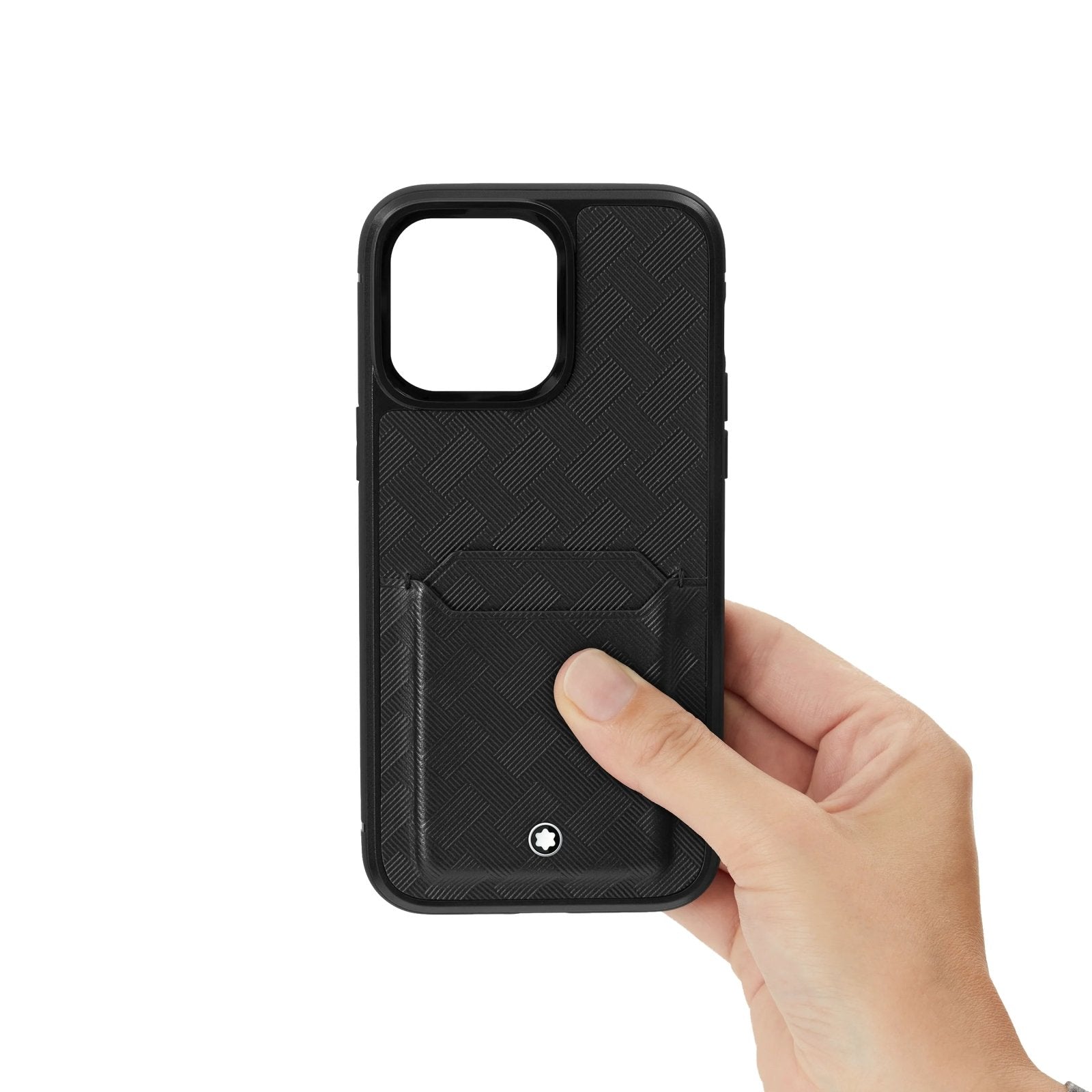 Coque iphoneMontblancÉtui rigide Montblanc Extreme 3.0 pour Iphone Apple 15 Pro Max avec 2cc