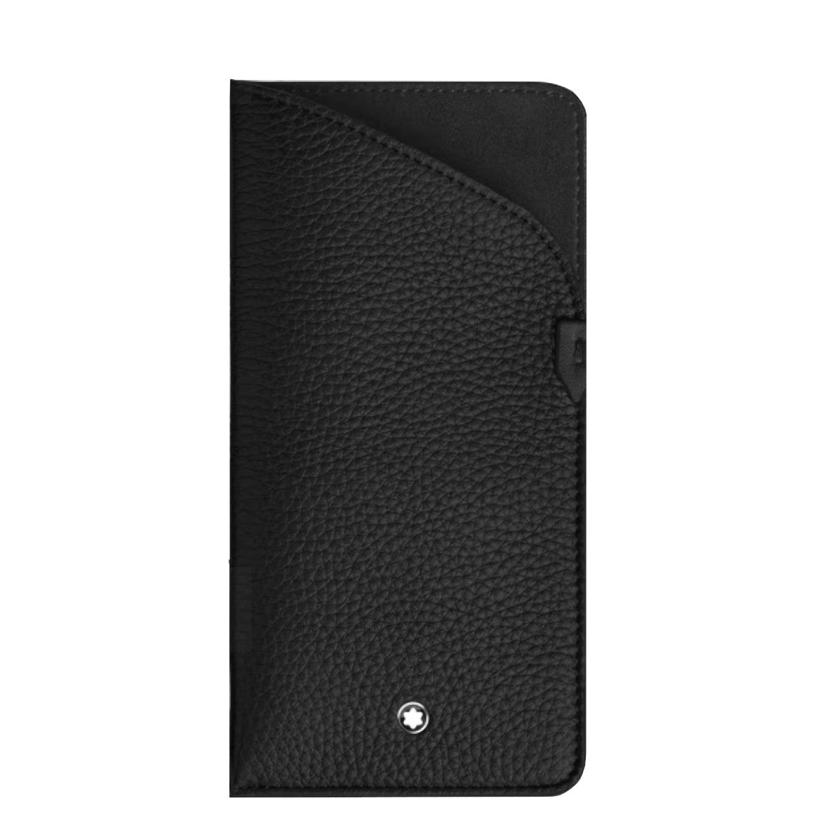 Montblanc Black Grained Leather Glasses Case