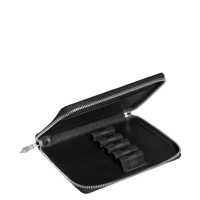 Étui pour styloMontblancÉtui zippé pour 5 instruments d'écriture Montblanc Sartorial