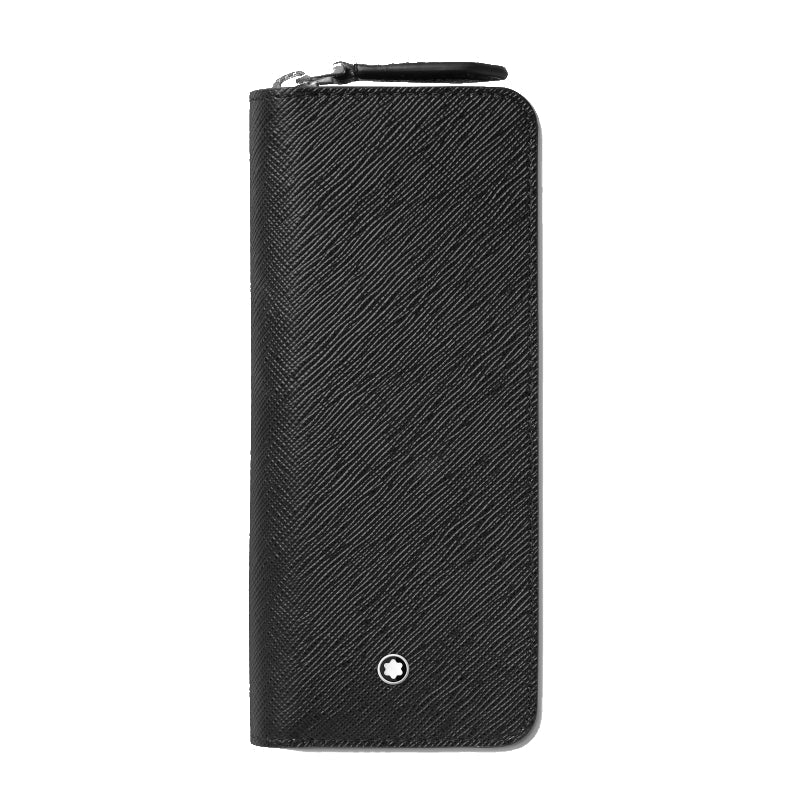 Étui pour styloMontblancÉtui zippée pour 2 instruments d'écriture Montblanc Sartorial