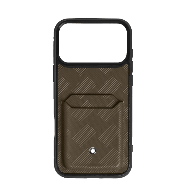 Extreme leather hard case for iPhone 17 Pro Max with 2cc memory card M
