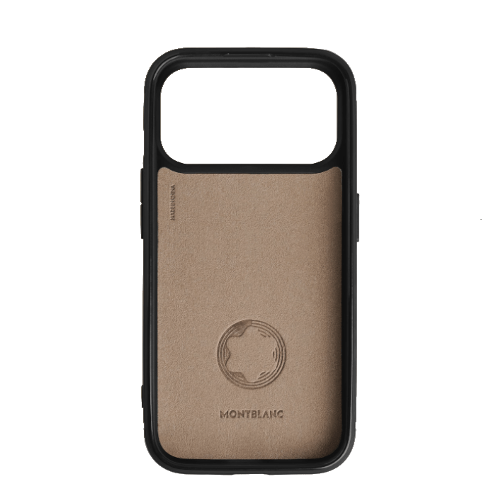 Étui pour téléphoneMontblancÉtui rigide Montblanc Sartorial Apple iPhone 17 Pro