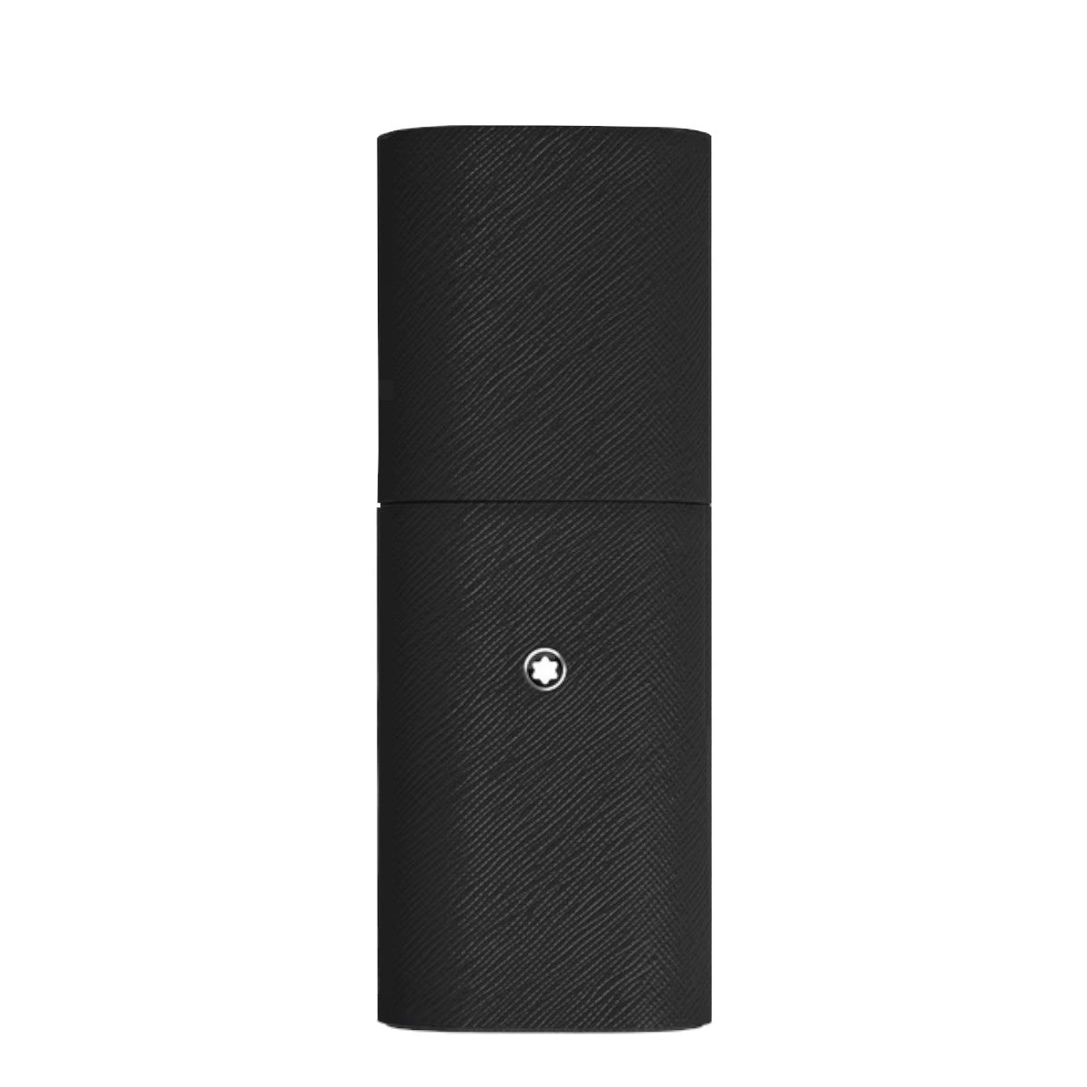 Case for 2 Montblanc Writing Instruments in Black Leather Sartorial