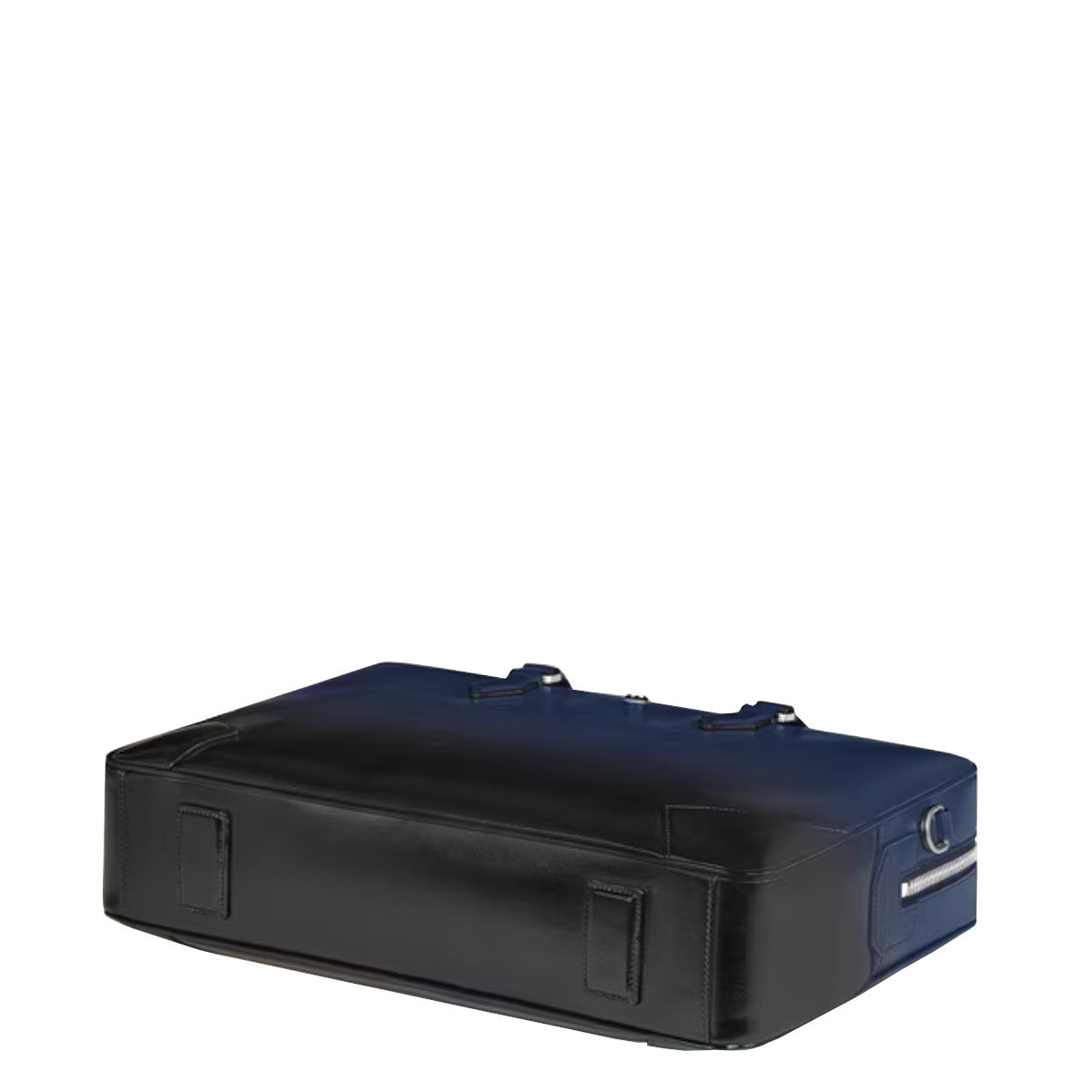 Montblanc Meisterstück medium leather briefcase Sfumato Ink Blue