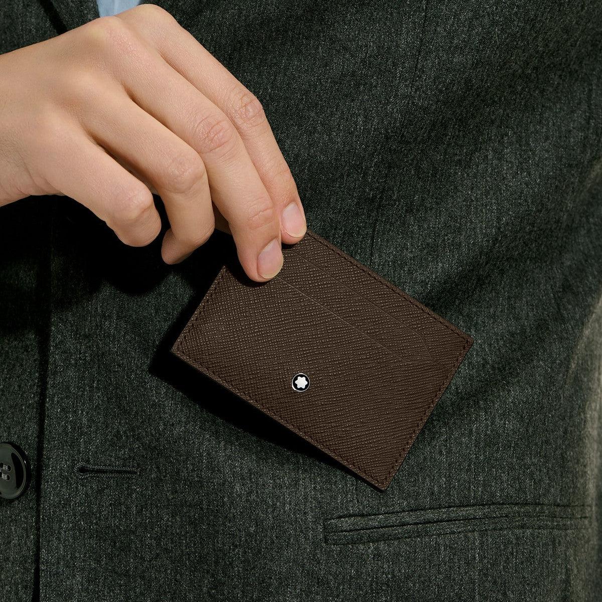 Montblanc 5cc Card Holder Sartorial Ebony