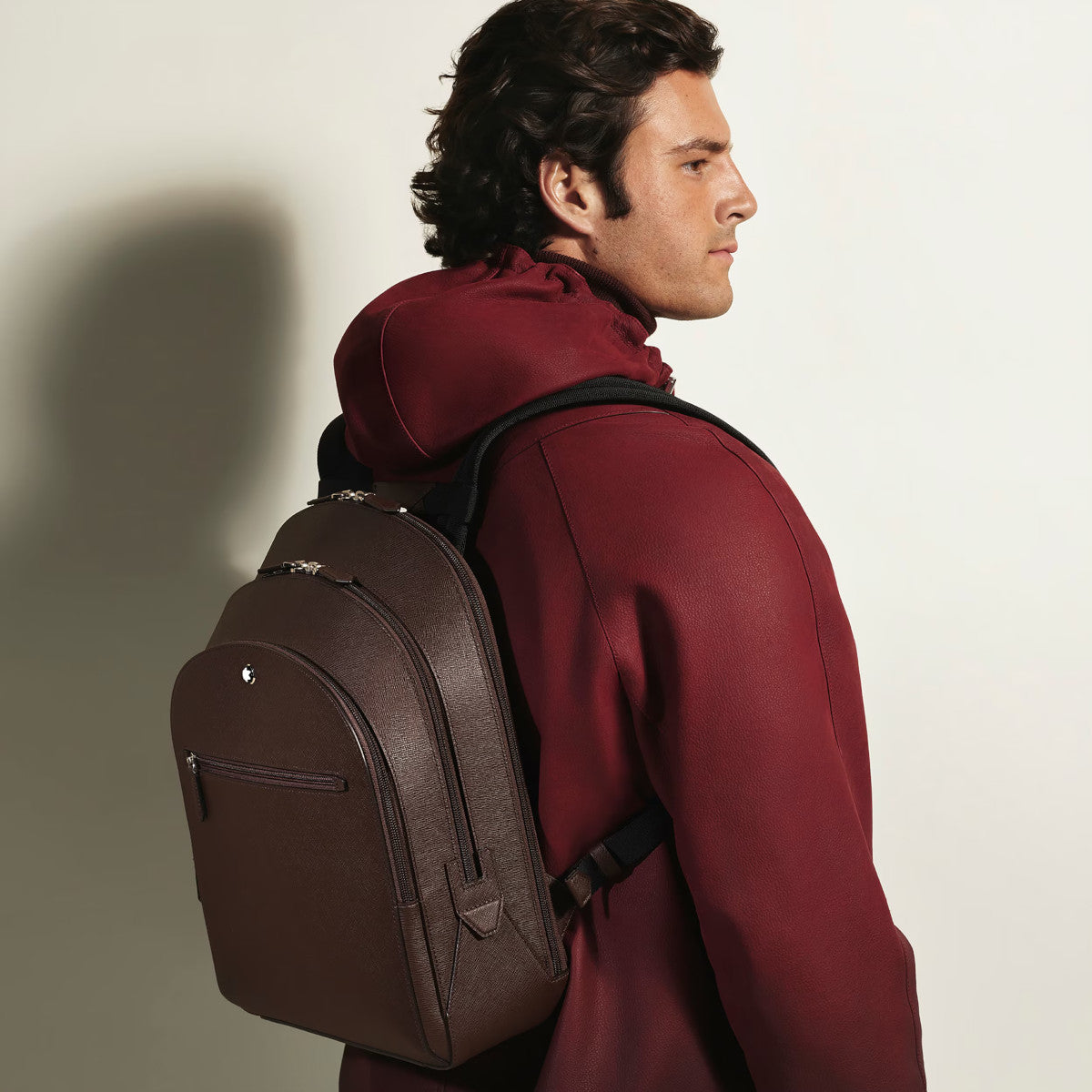 Medium backpack model 3 compartments Montblanc Sartorial