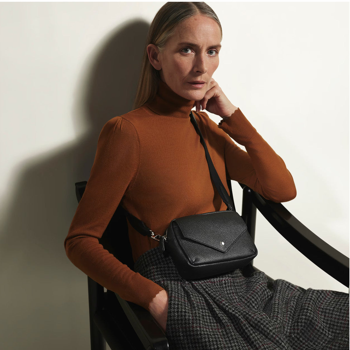 Borsa a tracolla piccola Montblanc modello Companion