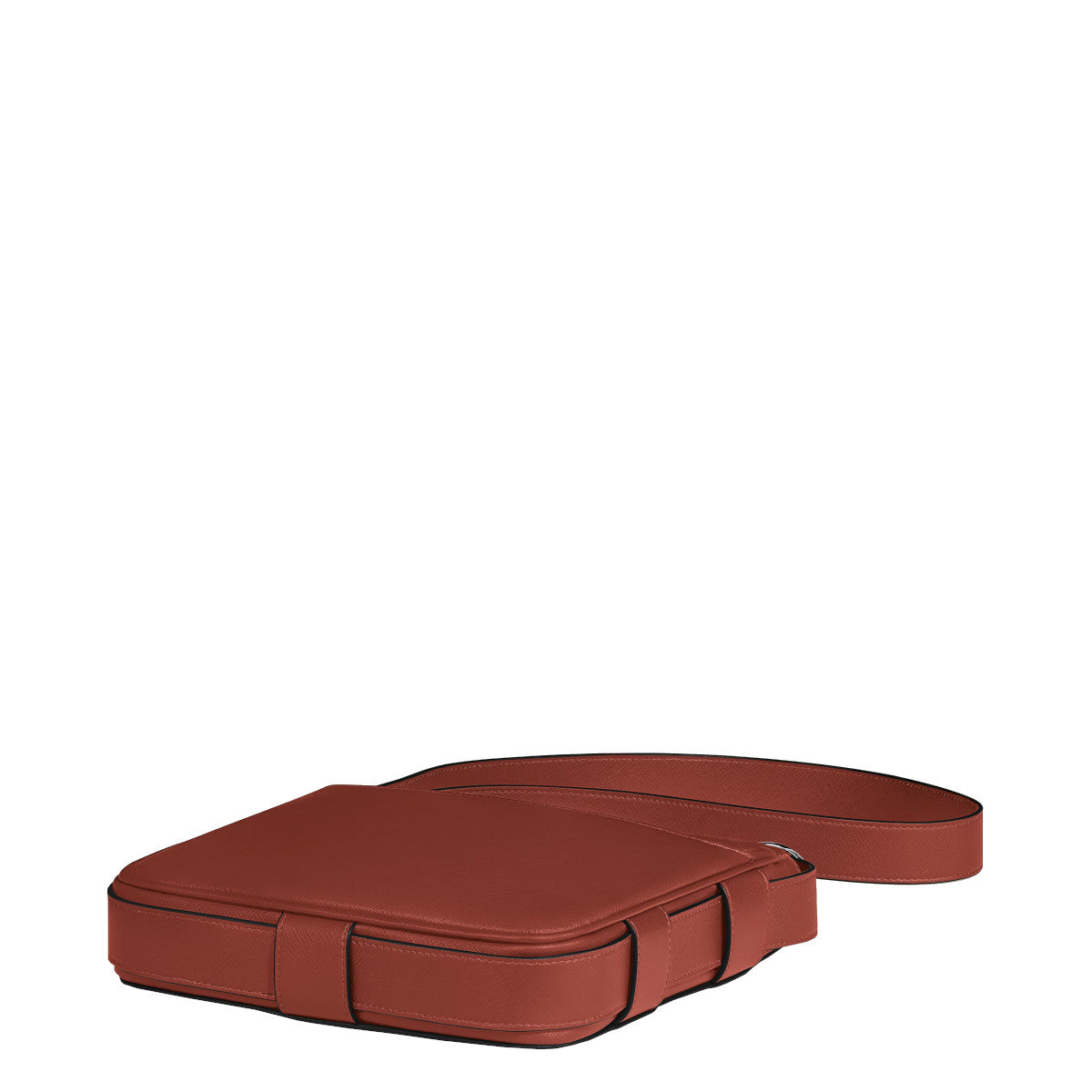 Borsa Messenger verticale in pelle Montblanc Sartorial Rouge