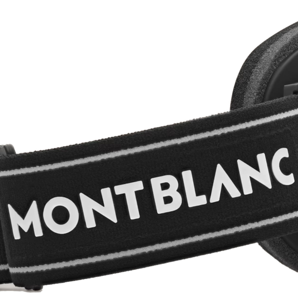 Lunettes de soleilMontblancMasque de Ski Rectangulaire avec Monture Injectée Noire
